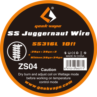 Geekvape Stainless Steel Coil Wires SS