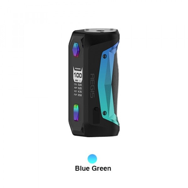 Geekvape Aegis Solo 100W Box MOD Blue Green