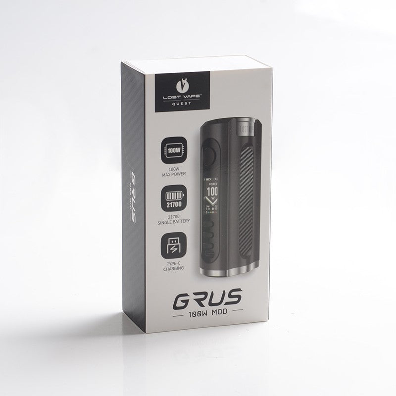 Lost Vape Grus 100w LOST VAPE GRUS 100W BOX MOD Big East Vapor Company Lost Vape Grus 100W Box Mod | Vapelink Australia Lost Vape Grus 100w LOST VAPE GRUS 100W BOX MOD Big East Vapor Company Lost Vape Grus 100W Box Mod | Vapelink Australia