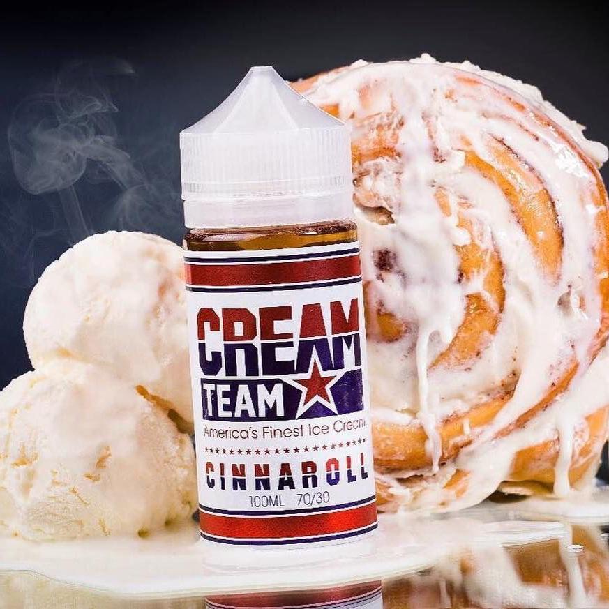 Cinnaroll By The Cream Team USA E Juice 100ml