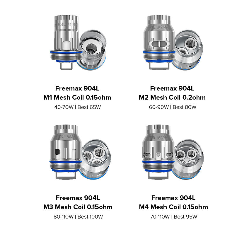 Freemax M Pro 2 904L Coils-All Options