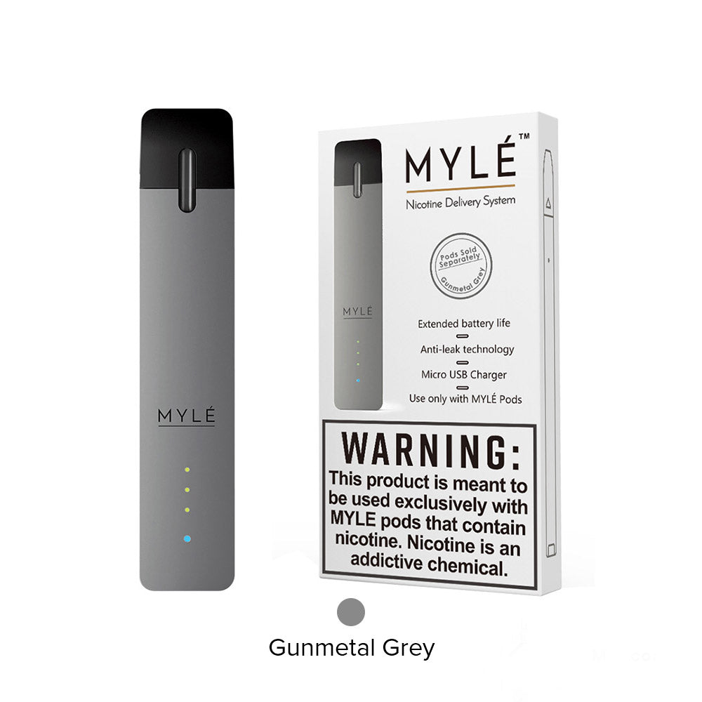 Myle Vape Kit Gunmetal Grey