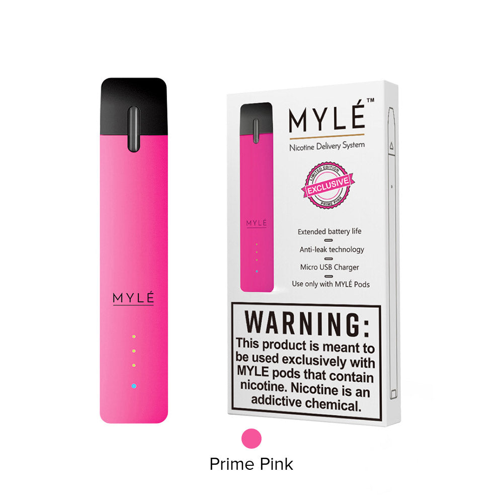 Myle vape kit Prime Pink
