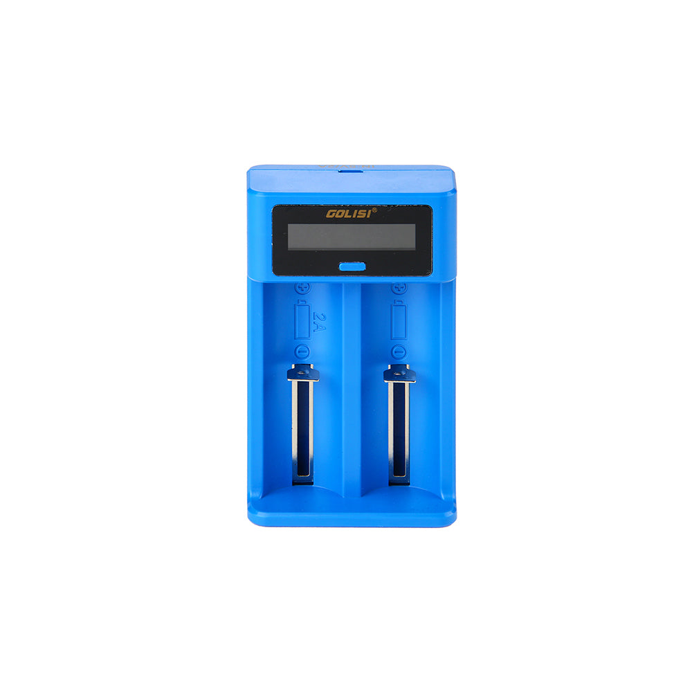 Golisi I2 Smart USB Charger with LCD Screen (2 Bay)