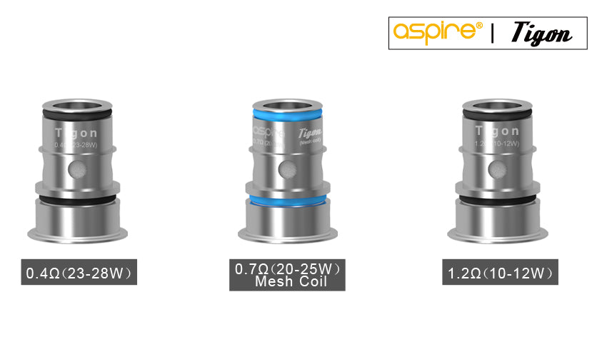 Aspire Tigon Replacement Coils (5pcs/pack)